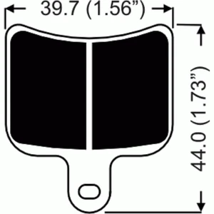 AP Racing Pad Pair (2) 7.00T CP4226D27-APH420 - Picture 1 of 1