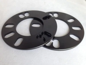 Set di (2x) 5 mm nuovi distanziatori ruote universali/shims 4 o 5 borchie per auto Honda - Foto 1 di 2