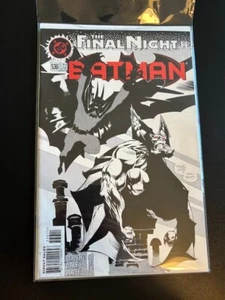 BATMAN #536 1996 DC Comics The Final Night ottime condizioni spedizione combinata - Foto 1 di 10