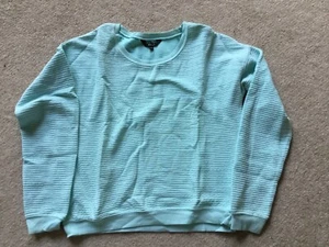 Girl’s New Look Turquoise Cotton Sweater — Aged 14-15yrs - Picture 1 of 3