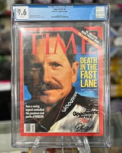 Dale Earnhardt Sr. Time v#157 #9 March 2001 CGC Graded 9.6 Magazine - Picture 1 of 1