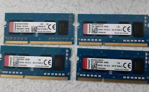 Kingston (5X 2GB) CBD16D3LFS1KBG/2G -1600MHZ 1.35V SODIMM RAM Memory. - Picture 1 of 2