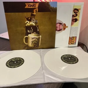 THE KINKS Arthur 2 Lp White Color Vinyl M&S MIX 500 made! Psych Beatles Stone - Picture 1 of 12