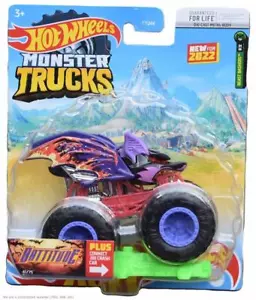 Hot Wheels Monster Trucks Battitude - Plus Connect and Crash Car 41/75 - Beas... - Imagen 1 de 1