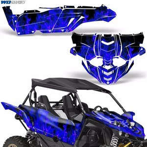 Calcomanías gráficas UTV pegatinas para Yamaha YXZ 1000R 2015-2018 ICEFLAMES U - Imagen 1 de 3
