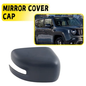 Right For Jeep Renegade 2015-2023 Primer Rear View Door Mirror Cover Replacement - Picture 1 of 10