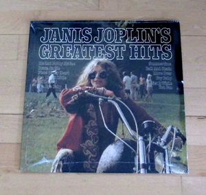 SEALED Vintage 2017 1972 Janis Joplin Greatest Hits Made in Czech Republic LP - Picture 1 of 2