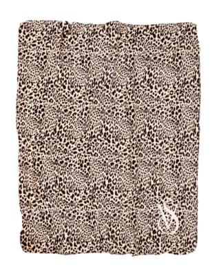 NEW VICTORIAS SECRET LEOPARD SHERPA BLANKET 50x60 - Image 1 of 4