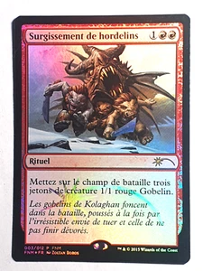 Surgissement de hordelins/Hordeling Outburst Promo Foil   MTG Magic VF NM - Picture 1 of 1