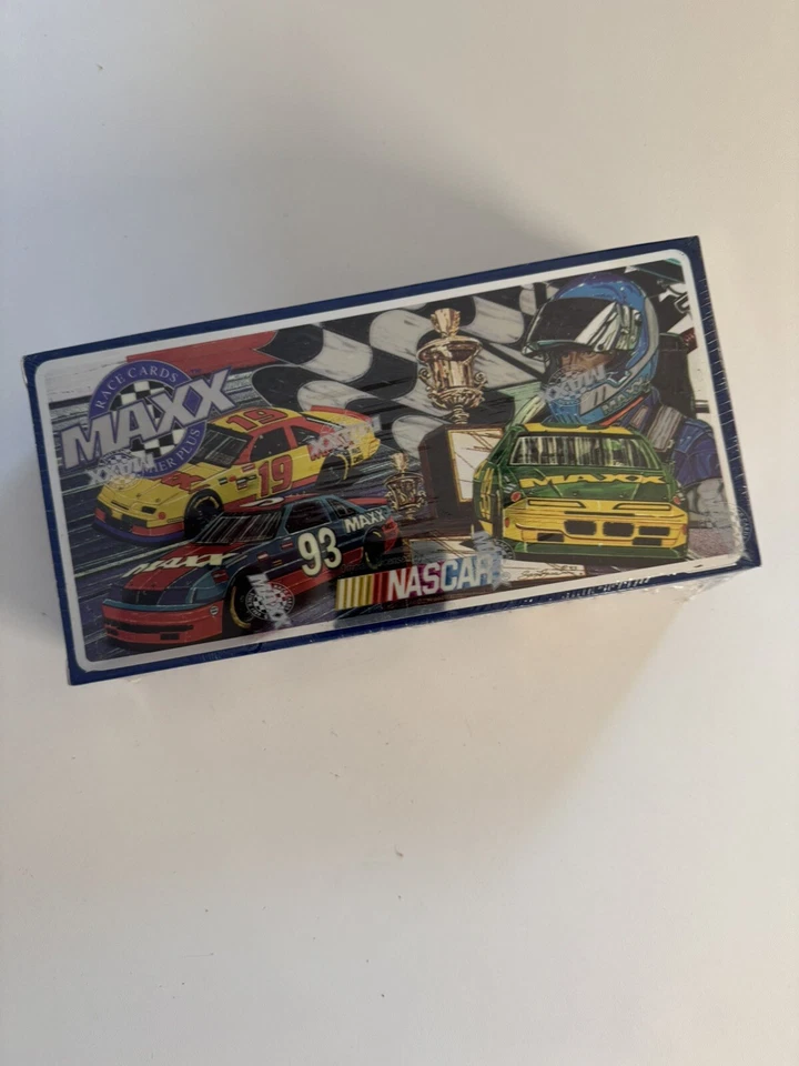 1993 Maxx NASCAR Racing Chromium Complete Set 212 Cards Factory Sealed Box Set - Image 1 of 4