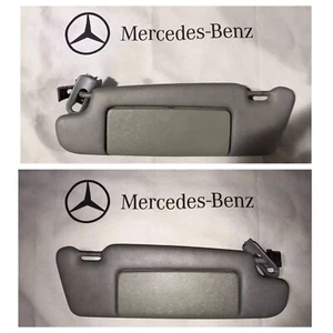 Mercedes Benz R129 300, 500SL, SL320 500 600 Gray Sun Visor Set REBUILT ! - Picture 1 of 3