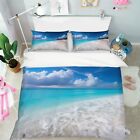 3D Beach Ocean O1885 Bed Pillowcases Quilt Duvet Cover Set Queen King Eve 23