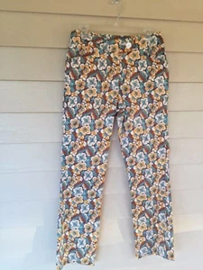 Pantalones Jade Melody Tam Inspirados Retro Estampado Floral Talla 6 - Imagen 1 de 8