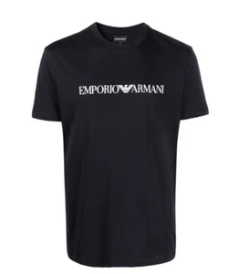 Emporio Armani Plain Logo short sleeve T-Shirt - Picture 1 of 5