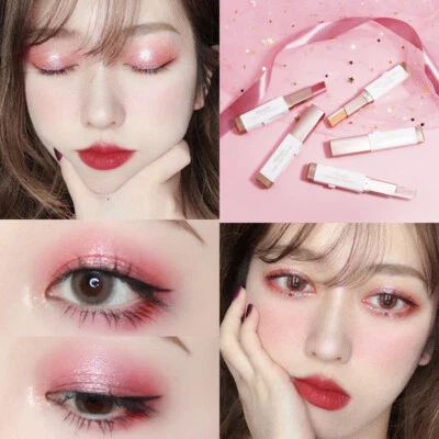 Zweifarbiger Lidschattenstift Mit Farbverlauf Schimmernder Warmer Creme- / - Bild 1 von 4