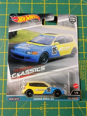 Hot Wheels 2023 CLÁSICOS MODERNOS HONDA CIVIC EG Car Culture Foto 1 de 2