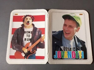 DOPPIA CARTOLINA VINTAGE ANNI '80 RIVISTA CIOE' JOVANOTTI 2 - Foto 1 di 1