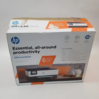 HP OfficeJet 8022e All-in-One Wireless Color Inkjet Printer NEW OPEN BOX - Image 1 of 4