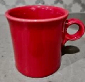 HLC Fiesta USA Stoneware Fiestaware Scarlett Red Coffee Mug/Cup Excellent! - Picture 1 of 3