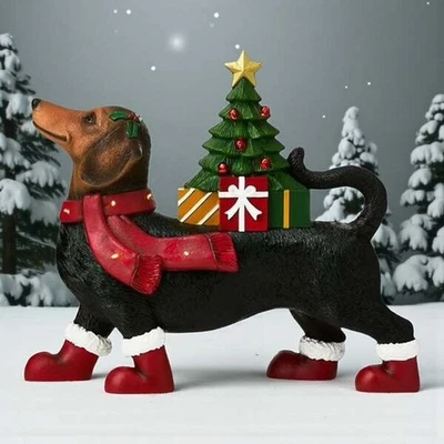 Holiday Time Christmas Dachshund 19" Blow Mold Illuminated New 2025 - Image 1 of 2