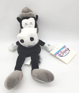 Disney BB Horace HorseCollar cow/mule Black & White Stuffed Mini Bean Bag Plush - Picture 1 of 5