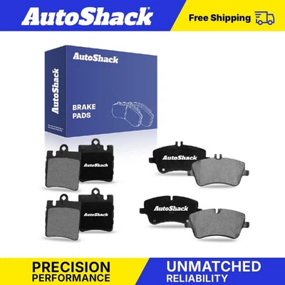 Front Rear Ceramic Brake Pad Set for 2006-2007 Mercedes-Benz C280 - Image 1 of 4