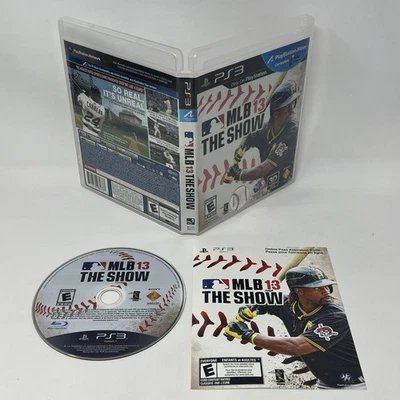 MLB 13 THE SHOW Sony PlayStation 3 PS3 - Complete In Box CIB - Image 1 of 4