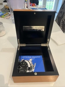 PANERAI Box pear wood like new! - Foto 1 di 4