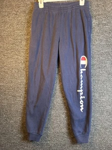 Champion Navy Boys Jogger Sweatpants size L - Picture 1 of 4