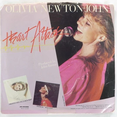 OLIVIA NEWTON-JOHN Heart Attack MCA MCA - 52100 EX 45 7" 1982 Vocal - Image 1 of 4