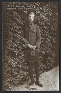 Prince Carol of Romania vintage postcard - Imagen 1 de 2