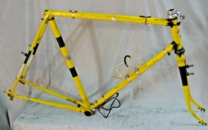 1980 Motobecane Grand Record Road Bike Frame L 58cm French Touring Cantilever - Picture 1 of 16