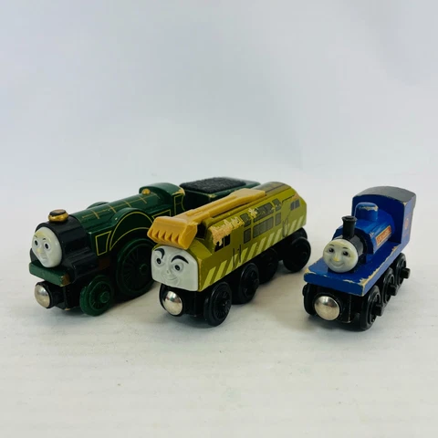 Thomas & Friends Wooden Railway  SIR HANDEL + DIESEL 10 + EMILY  Train Engine Cover