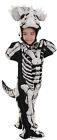 Triceratops Infant Costume Hooded Silkscreened Bone Jumpsuit Underwraps Toddler