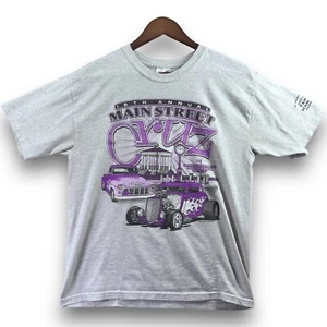 2007 Thomaston Connecticut Main Street Cruz T-Shirt Medium grau Hot Rod 16th - Bild 1 von 8