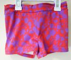 New W Tags Garnet Hill Red Purple Floral Bathing Suit Bottom Girls Size 6