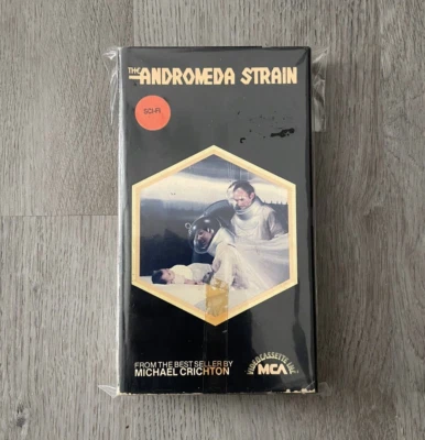 1981 MCA Video | The Andromeda Strain 'Former Rental Cut Cover' - Image 1 of 4