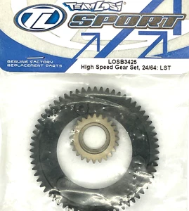 Losi LST Stirnrad High Speed mit Stahlritzel. 24T und 64T. Teile-Nr LOSB3425 - Bild 1 von 1