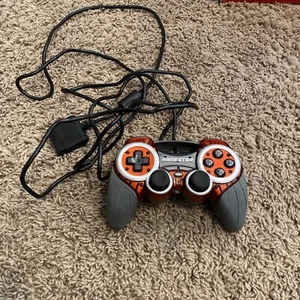 Radica Gamester PlayStation 2 Wired Red And Gray Controller RR - Picture 1 of 2