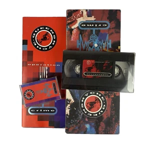 Queensryche - Operation Live Crime - Box Set - VHS Video/Cassette/Book - Picture 1 of 12