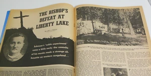 Old West Magazine Summer 1971 Liberty Lake Spokane Bishop Schinner Kalez Park - Picture 1 of 5