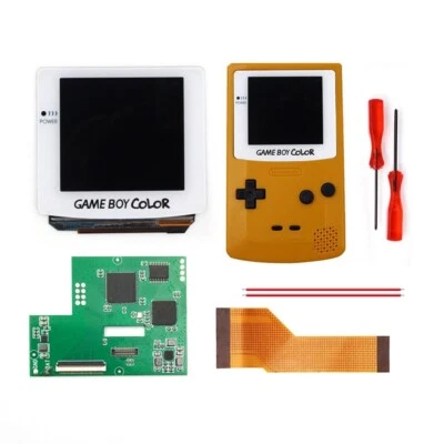 GBC OLED Screen Touch Laminated OSD Menu Retro Pixel AMOLED Screen+Pre-cut Shell - Image 1 of 4