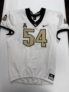 UCF Knights Game Used / Game Worn White Nike Football Jersey #54 XL - Picture 1 of 7