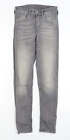H&M Mens Grey Cotton Skinny Jeans Size 26 in L27 in Regular