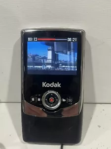 KODAK Zi6 1.6MP 2x Digital Zoom 720p High Definition Pocket Video Camera Vintage - Picture 1 of 9