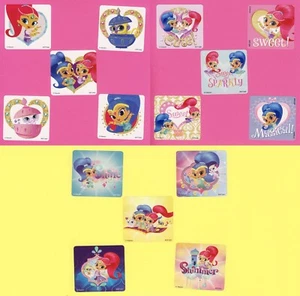 15 Shimmer and Shine Assorted - Large Stickers - Party Favors - Rewards - Picture 1 of 4