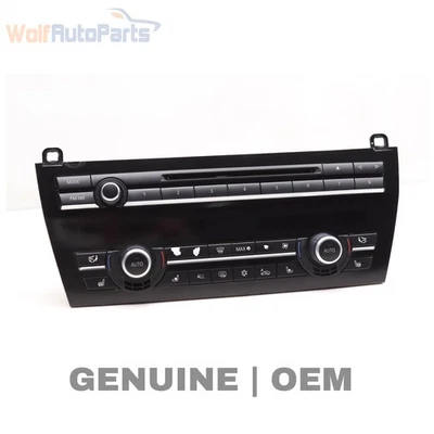 2010-2015 BMW 750I XDRIVE - AC Climate Control / Stereo / CD UNIT 9328414 - Image 1 of 4