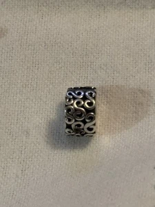 PANDORA STERLINGSILBER ALE SWIRL SERPENTIN CLIP CHARM #790338 - Bild 1 von 3
