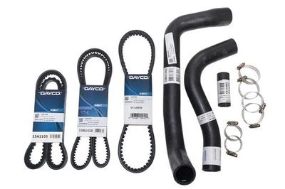 Dayco Radiator Hose & Belt Kit suitable for Landcruiser HJ75 2H Diesel 1985-1990 - Image 1 of 4