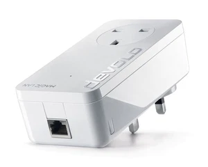 devolo 8254 Magic 2-2400 Lan Add-On Powerline Adapter (do 2400 Mbps dla Twojego - Zdjęcie 1 z 7